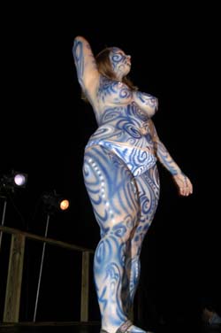 Body Painting 2005 photo - Duval Street, Key West